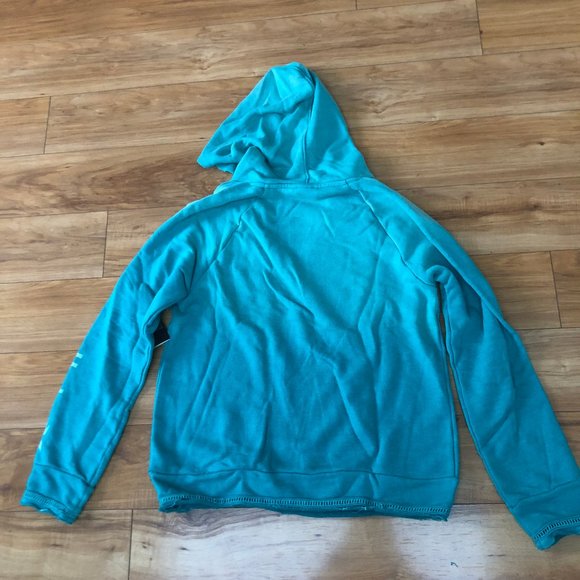 NEW w-tag HURLEY Womens Distressed Sweatshirt Pullover Hood SMALL *CHEAP-SHIP! - Picture 3 of 3